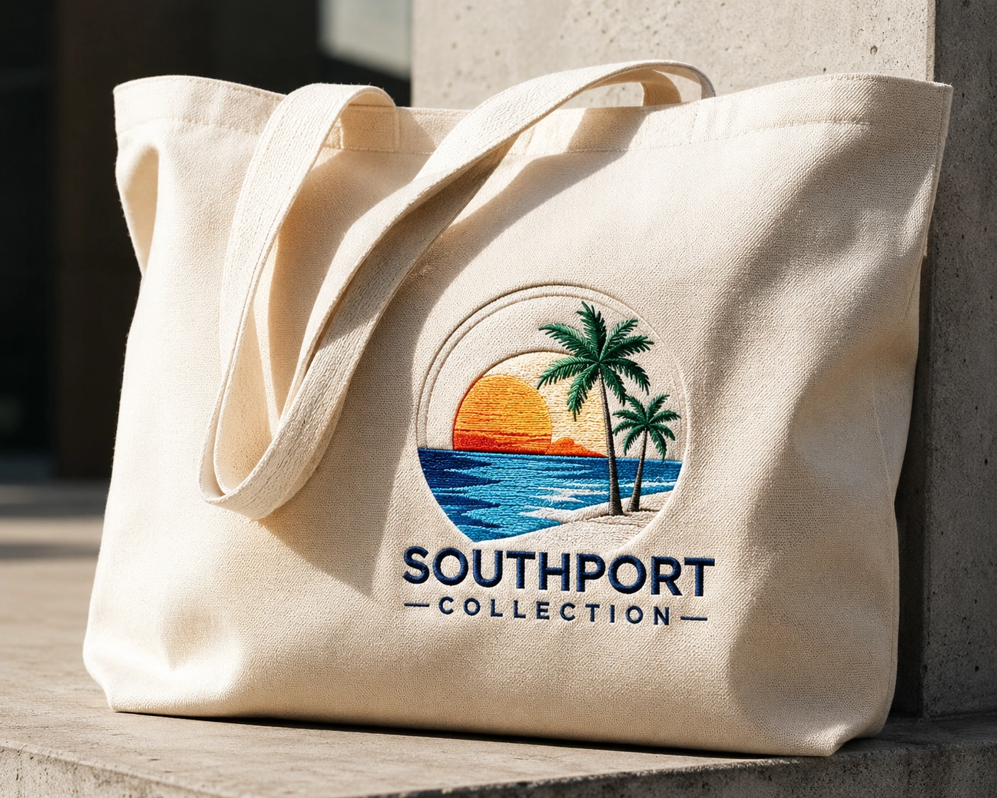 Embroidered Bags and Totes
